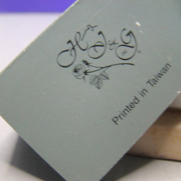 Denim Days Porcelain Figurine Happy Birthday #1520, 1985 Homco With hanging tag - Picture 2 of 16